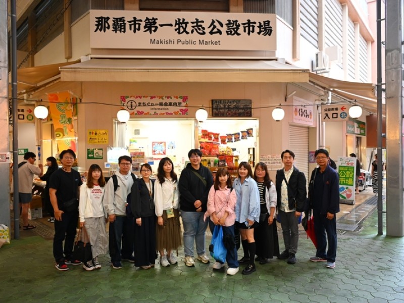 魏嘉彥日前赴沖繩取經 參訪公設市場